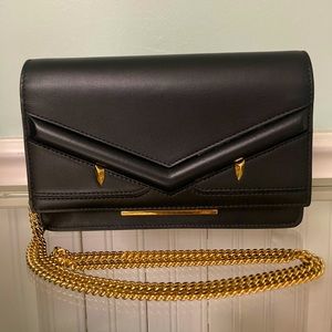 Fendi Monster Eyes Bag Bug Wallet on Chain (Calfskin)